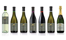 Martin’s Lane Vineyard own label wines. Pinot Grigio and Pinot Noir (Blanc de Noir)